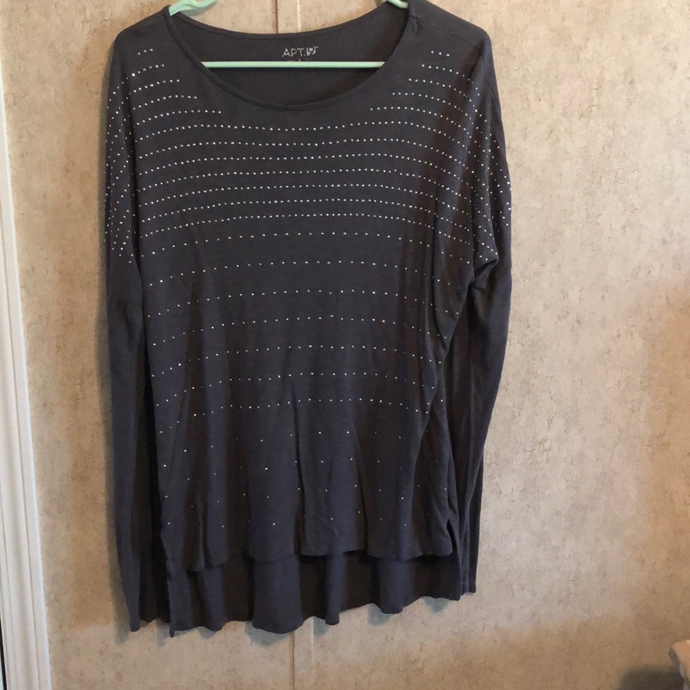 Apt 9 embellished T-shirt size L
